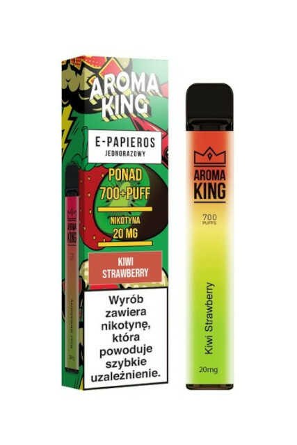 Jednorazowy E-Papieros Aroma King Kiwi Strawberry 20mg - Bomami