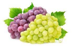 Pojedyncze Winogrona Białe I Czerwone Zdjęcie Stock - Obraz złożonej z juiced, organicznie: 163642732