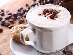 Kokosowe latte. Domowe kokosowe latte. Przepis na latte.