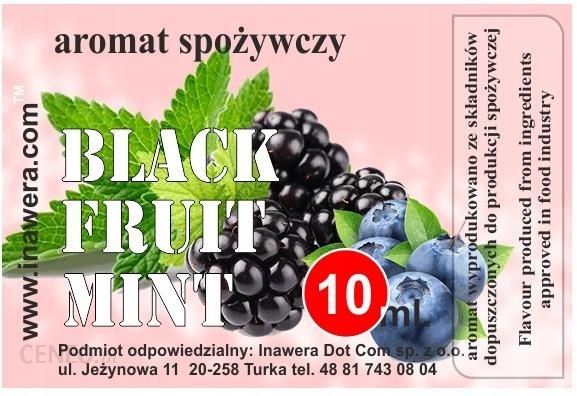 Inawera aromat spożywczy Czarne Owoce - Mieta 10ml (e14b29e9) - Ceny i opinie - Ceneo.pl