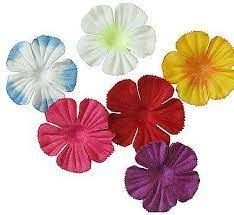 Płatki kwiatów kwiaty hawajskie kolorowe 24 szt 7687847978 - Allegro.pl