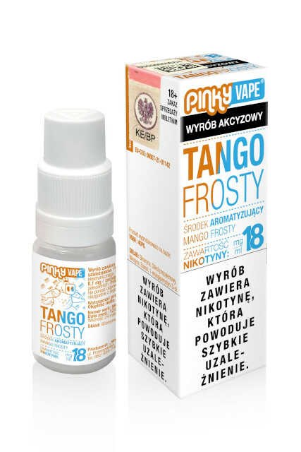 Akcyzowy Liquid Pinky Vape 10ml Tango Frosty 18mg