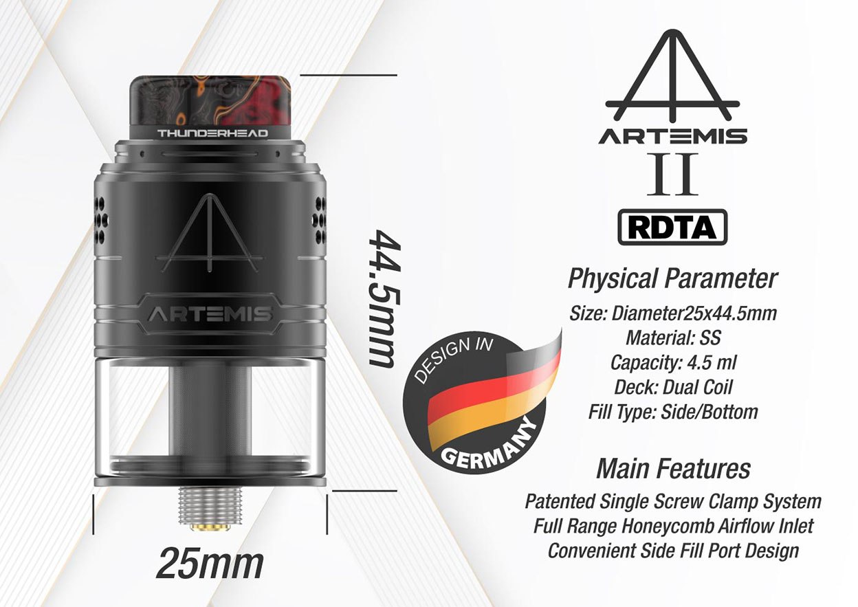 THC Artemis V2 25mm RDTA