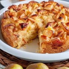Italian Apple Cake With Plenty Of Apples - Your Guardian Chef